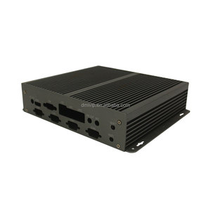 Chasis de Ordenador Industrial sin Ventilador, Personalizable en Color, para PC Mini ITX, Extrusión de Aleación de Aluminio, Fresado CNC, Modelo DM24 - Product Image 4