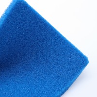 Feuille d'éponge en silicone à cellules ouvertes 20-60ppi pour filtre à air de déshumidificateur