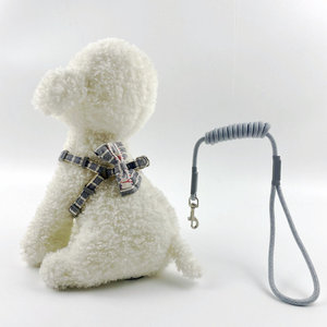 Nuovo Stile Guinzaglio per Animali Domestici in Poliestere-Cotone con Papillon, Pettorina per Gatti, Guinzaglio a Pois per Cani, Forniture per Animali Domestici all'Ingrosso - Product Image 2