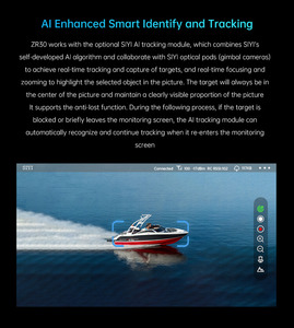 SIYI ZR30 <b>4K</b> <b>Camera</b> 30X Optical 180X Hybrid Starlight Night Vision 3 Axis Anti Shake Inspection <b>Drone</b> - Product Image 4