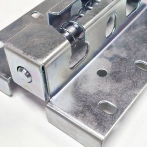 Industrieller Schmetterlingsriegel Schwerlast-Garagentorverriegelung für Sektionaltore und Lagertore - Product Image 2