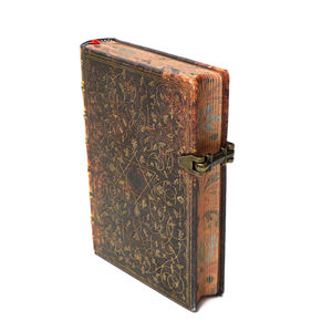 Well Designed Full Color Factory Price Print Custom Vintage Hardcover Notebook Journal Printing with Lock - Product Image 3