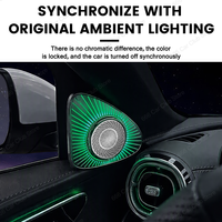 Für Mercedes Benz W214 W206 X254 W223 S450 S480 Rotierender Hochtöner | 64-Farben Ambientebeleuchtung OEM Sync Plug & Play Audio-Upgrade-Kit