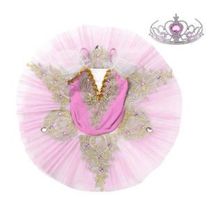 Maillot con falda <span class=keywords><strong>para</strong></span> <span class=keywords><strong>niñas</strong></span>, tutú <span class=keywords><strong>de</strong></span> baile <span class=keywords><strong>de</strong></span> Ballet, princesa Swan Lake, novedad - Product Image 3