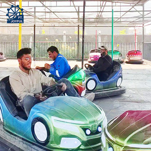 Juegos de Parque de Atracciones Personalizables, Autos de Choque Eléctricos con Red de Techo, Autos de Choque con Red de Piso, con Certificación CE - Product Image 1