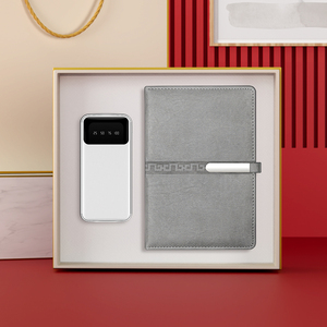 Business Executive Gift Set with A5 Plain Notebook 10000mah Power Bank Combos <strong>New</strong> <strong>Year</strong> Welcome Gift Set - Product Image 4