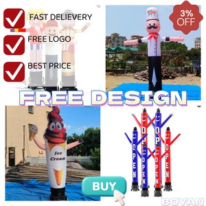 Bailarina inflable divertida del aire del cielo de las ondas, <span class=keywords><strong>precio</strong></span> al por mayor de fábrica, bailarina de aire inflable con soplador para mayoristas - Product Image 6