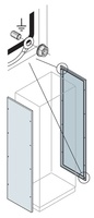 Panneau aveugle pour armoire EL2280K, acier, gris clair, 2,2 m de long x 800 mm de large, adapté aux panneaux de commande et d'automatisation, AM2