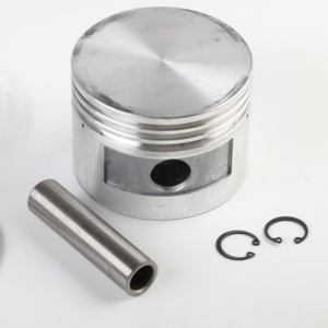 Pistón Debao de aluminio de 55 mm para reemplazo de motor con anillos y pasador de pistón - Product Image 1