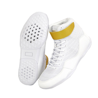 Chaussures de boxe professionnelles en mesh UWIN unisexes, respirantes, légères, antidérapantes, pour l'entraînement aux arts martiaux et au dojo