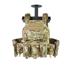 Chaleco Táctico de Camuflaje Molle de Liberación Rápida, Ligero, de Poliéster Oxford, Equipo de Entrenamiento, Portaplacas - Product Image 1