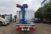 Truk Pengangkut Pakan Ternak Diesel China 160HP Euro 6 4.0L dengan Auger Hidrolik, Logistik Pakan Ternak, Laris Terjual