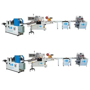 China Tissue Machine Manufacturer Automatic Pocket Tissue Production Line XHC-LH10