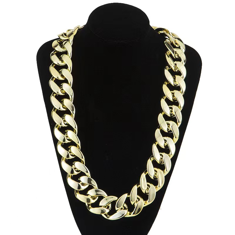 Fake Gold Chain 90's Chain Necklace Faux Gold 90's Gold