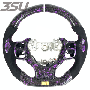 Volante de Fibra de Carbono Forjado para <span class=keywords><strong>Lexus</strong></span> <span class=keywords><strong>NX</strong></span> RCF <span class=keywords><strong>RX</strong></span> ES GS, Accesorios Interiores para Automóviles Deportivos, Diseño Personalizado en Color - Product Image 1