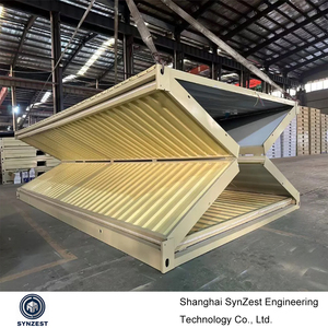 Maisons conteneurs modulaires préfabriquées de luxe en acier, pliables, de bonne qualité, 20/40 pieds, pour l'Europe et la <span class=keywords><strong>France</strong></span> - Product Image 1
