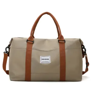 Bolsas de ropa de alta calidad para viajes Bolsa de ropa de mano convertible Bolsas de lona grandes para mujeres