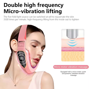 Dispositivo de Lifting Facial <span class=keywords><strong>para</strong></span> el Cuidado de la Piel - Lifting y Tensado Facial en Forma de V <span class=keywords><strong>para</strong></span> Aliviar el Dolor - Masajeador Facial y Corporal - Product Image 1