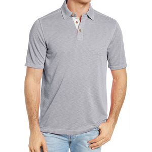 Ropa de calle Premium 100% algodón diseño de bloqueo de Color Camiseta de manga corta con cuello transpirable ropa Casual Polo para hombre - Product Image 4