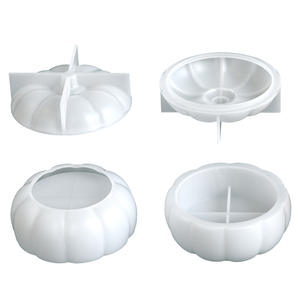 Moule d'Halloween en Silicone pour Cuisson Personnalisée <span class=keywords><strong>de</strong></span> Bonbons au <span class=keywords><strong>Chocolat</strong></span> Glaçon Citrouille Fantôme Chauve-Souris Crâne Sorcière Chat Cercueil Pierre Tombale Araignée - Product Image 3