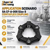 Accouplement souple en caoutchouc 8A 8AS CF-A-008 Taille 8 pour moteurs Centaflex, pompes et machines – Pièces d'accouplement torsionnel