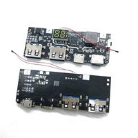 Module de batterie externe QC4 PD3.0 22,5W, 5 ports, charge rapide bidirectionnelle, module d'alimentation mobile, carte de circuit imprimé, carte mère DIY