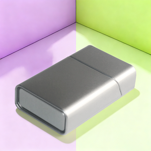 علبة معدنية قابلة لإعادة التدوير لتعبئة 20 سيجارة، مقاس 64*28*97 ملم، مقاومة للأطفال مع غطاء مفصلي - Product Image 5