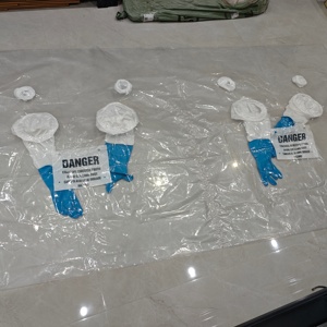 Borsa guanto personalizzata in PVC per guanti in amianto per lavori in pipeline - Product Image 6