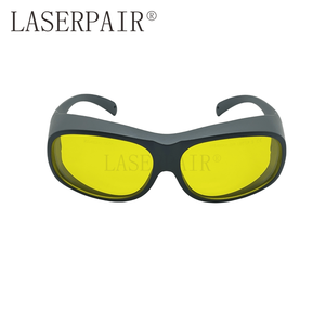 Ce en207 chứng nhận 450nm od5 + laser màu xanh kính an toàn cho khắc laser bảo vệ mắt - Product Image 3