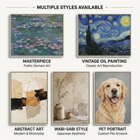 Impressions sur toile personnalisées, photos et œuvres d'art sur mesure avec cadres en bois/métal/plastique, peinture sur toile encadrée pour la maison
