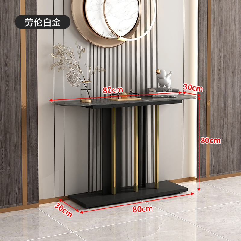 Dessus + base noirs 80 cm