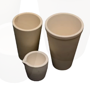 <span class=keywords><strong>Creuset</strong></span> et four en céramique de cordiérite-mullite professionnels pour la fusion du verre, fours réfractaires et terres rares - Product Image 1