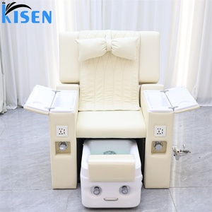เก้าอี้นวดสปาเท้าสำหรับทำเล็บมือและเล็บเท้า รุ่น KISEN Modern Best Luxury Head Spa Equipment Lounge ระดับมืออาชีพ สำหรับร้านทำเล็บ - Product Image 2