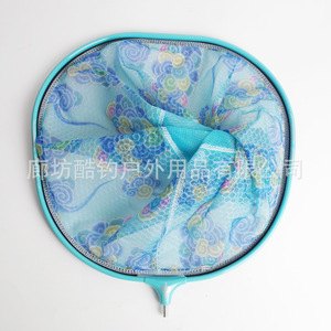 Cabeza de red de pesca redonda plegable de polietileno 30354045 para accesorios de pesca - Product Image 4