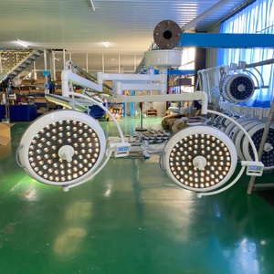 Hoạt động <span class=keywords><strong>theatre</strong></span> đèn đôi mái vòm hoạt động đèn trần gắn đèn phẫu thuật led700 led500 với CE ISO Chất lượng cao - Product Image 5