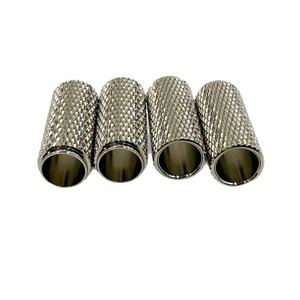 Cuchilla cilíndrica moleteada de acero inoxidable 304, mecanizada por torno CNC sin rebabas, para juegos de herramientas personalizados - Product Image 1