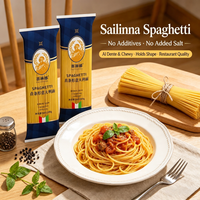 Spaghetti de blé dur à faible teneur en glucides, pâtes sèches naturelles, sachet de 500 g