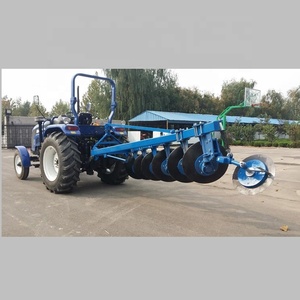 Offre Spéciale : Charrue à disques bidirectionnelle à suspension intégrale pour tracteur, idéale pour la préparation des terres vierges - Product Image 1