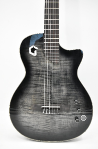 Guitarra Silenciosa Crossover Geake G-1621 de 39 Pulgadas de Alta Calidad con Fondo y Aros de Caoba - Product Image 5