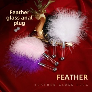 Fouet de bondage en plumes avec différentes couleurs, fouet de bondage, fouet BDSM pour femmes et couples, jouets sexuels pour adultes - Product Image 1