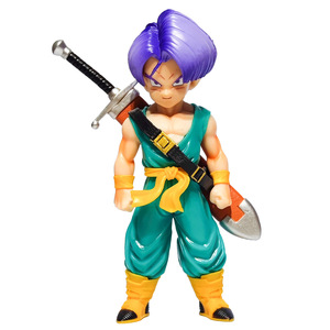 Figurine d'action DBZ Teen Trunks avec tête sculptée Super Saiyan, tenue verte et épée, jouet de collection premium <span class=keywords><strong>pour</strong></span> les fans d'anime - Product Image 3