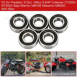 6202Rs Ball Bearings Steel Double Rubber Sealed For <b>Motorcycle</b> <b>Steering</b> Repair - Product Image 2