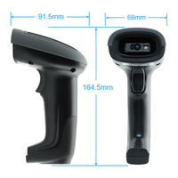 Escáner de Código de Barras 2D Portátil Xincode, Conexión USB/RS232 Opcional, Lector de Códigos de Barras, Escanea Códigos QR para Supermercados y Almacenes, GT-1900A