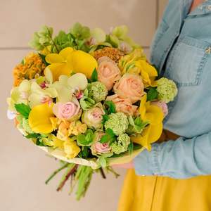 กระดาษห่อดอกไม้เคลือบกันน้ำขนาด57ซม. * 10y แบบหนาจากโรงงาน - Product Image 1