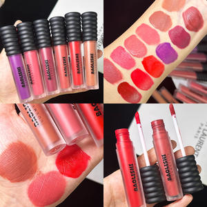 <span class=keywords><strong>BAOLISHI</strong></span>, brillo labial líquido a prueba de agua, Copa antiadherente, tinte labial con fácil color terciopelo mate y nacarado, lápiz labial desnudo - Product Image 5