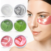 Patch de sommeil au collagène naturel de marque privée patchs sous les yeux en or 24 carats pour les cernes masque pour les yeux patchs pour les yeux hydrogel