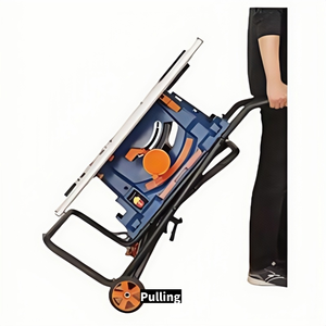 Xách Tay 2000W Gấp Chế Biến Gỗ Bảng Saw Máy Đa Chức Năng Ngang Bảng Điều Chỉnh Thông Tư Saw Mới Sử Dụng Khung Động Cơ Cho Nhà - Product Image 6