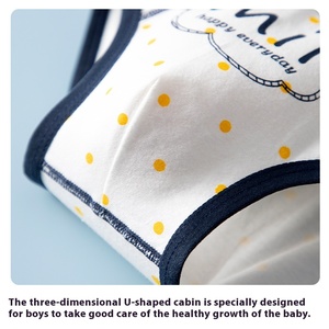 2025 nouveau été pur coton garçons <span class=keywords><strong>sous</strong></span>-vêtements confortable <span class=keywords><strong>thermique</strong></span> avec dessin animé imprimé motif tailles petit moyen grand-pas <span class=keywords><strong>de</strong></span> pincement - Product Image 4