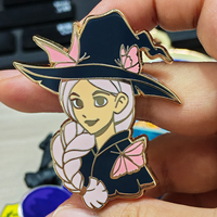 Badge personnalisé en alliage de zinc 3D, émail, impression UV, couleur personnalisée, style antique, logo personnalisé, épingles souvenir, cadeaux pour équipes d'anime