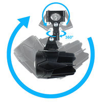 Phare auxiliaire avant LED en aluminium MTK, étanche, pour moto, 6000LM, DC12V, modèle FD-BMWY02 pour R1200GS ADV